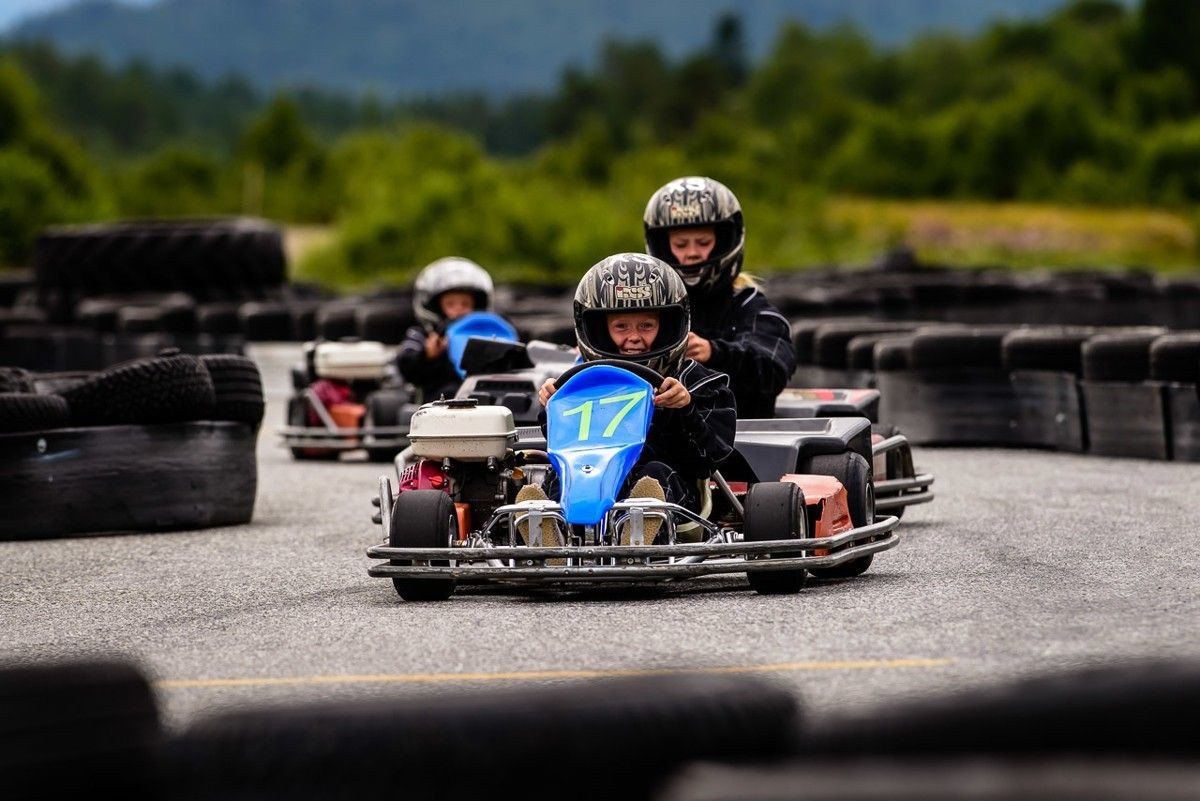 Gokart på Dagali Flyplass Galleribilde