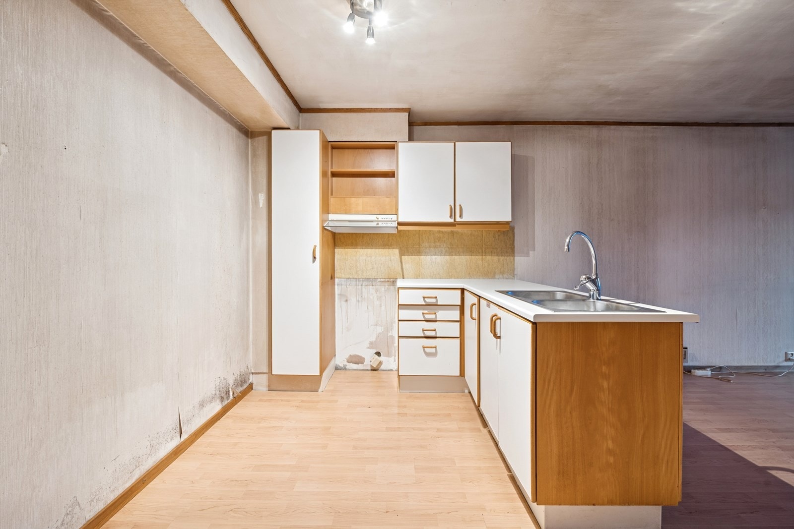 Her kan du skape et sosialt og åpent kjøkken. Galleribilde