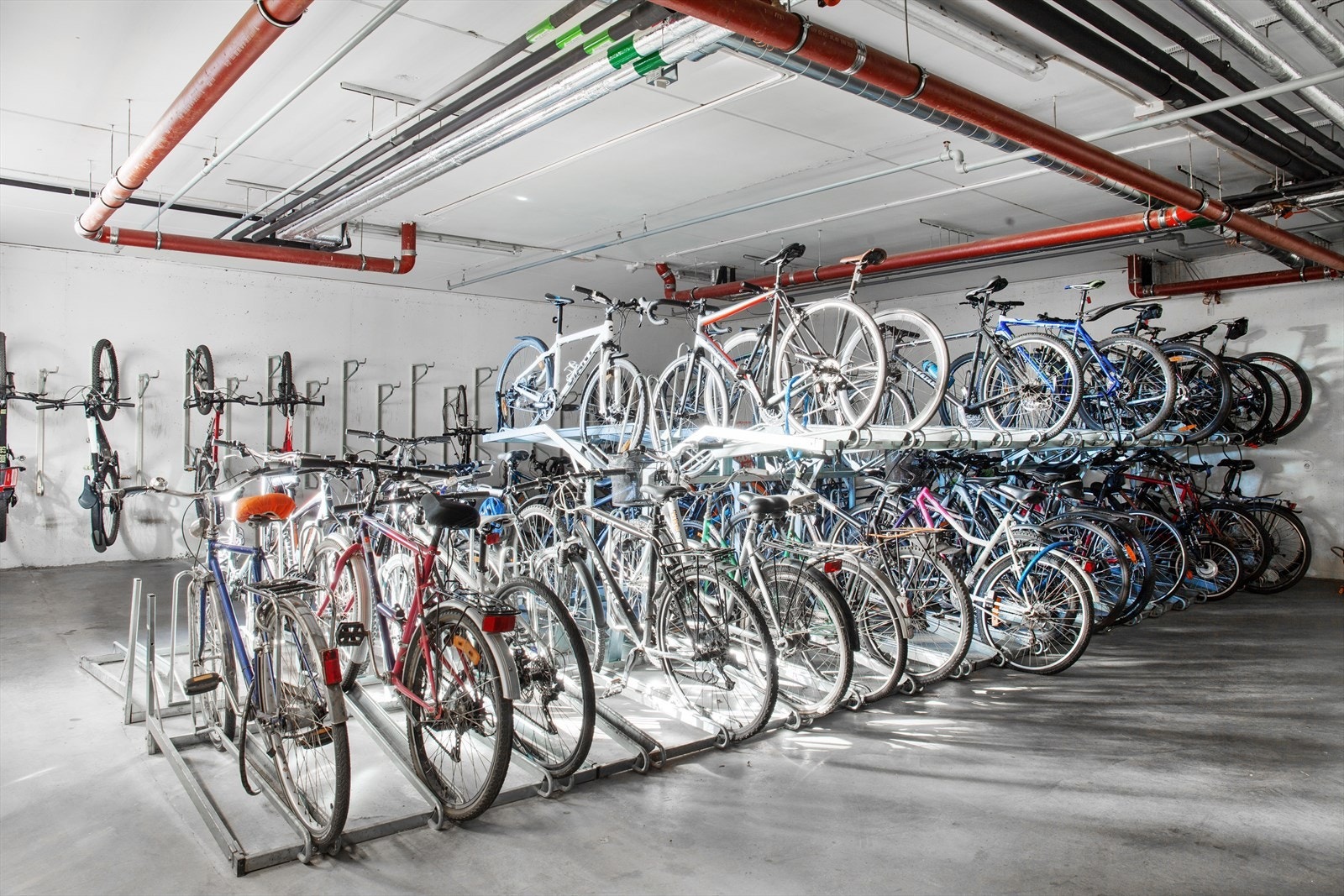 Felles sykkelrom Galleribilde