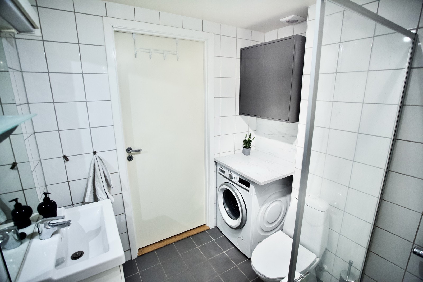 Vaskemaskin medfølger. Galleribilde