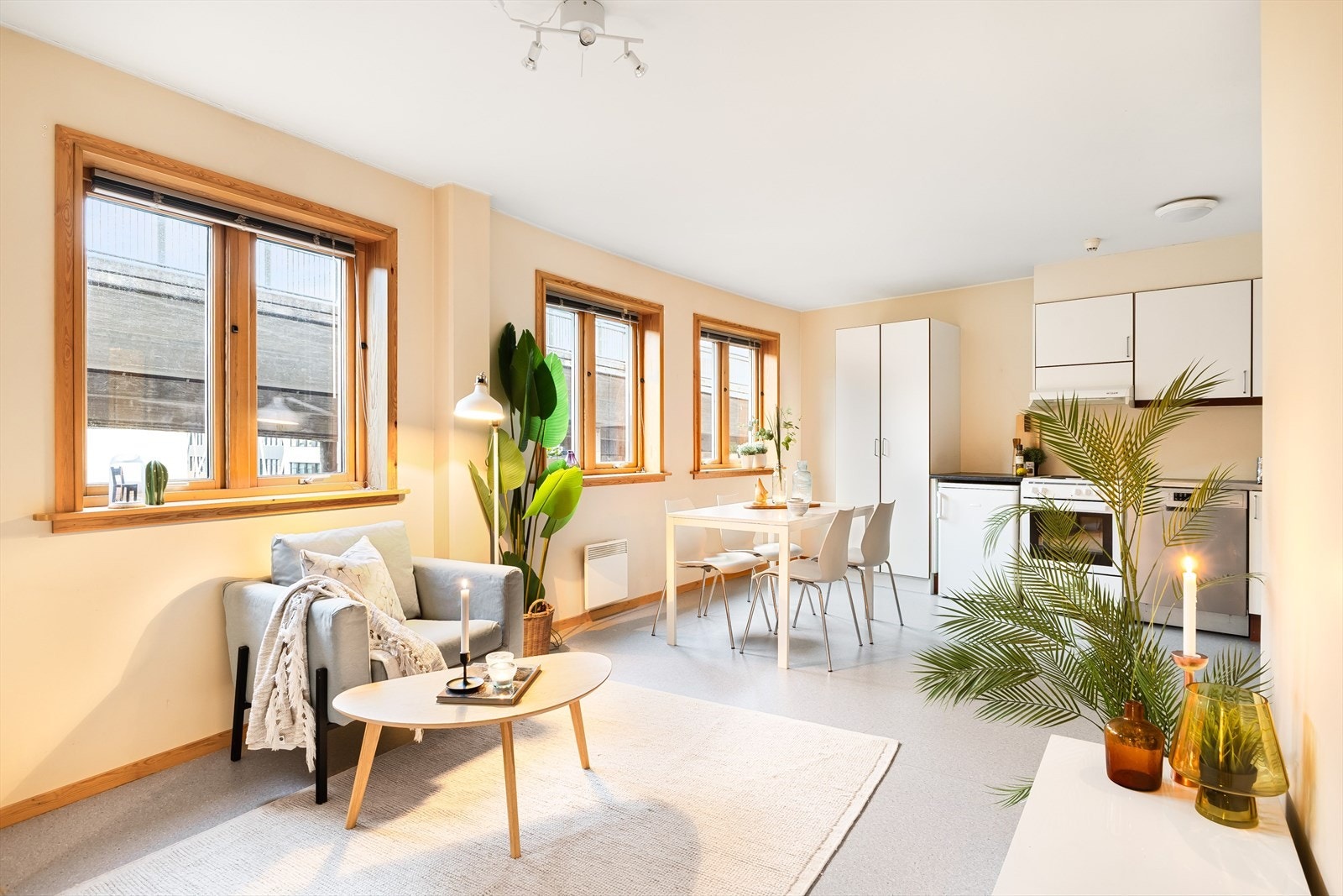 Stue og kjøkken Galleribilde