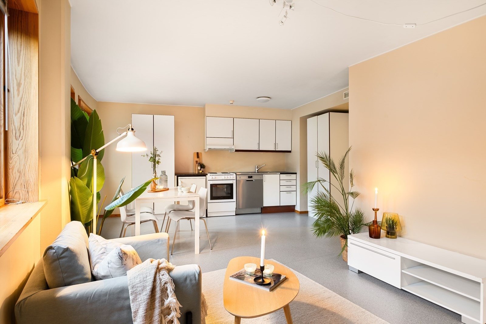 Stue og kjøkken Galleribilde