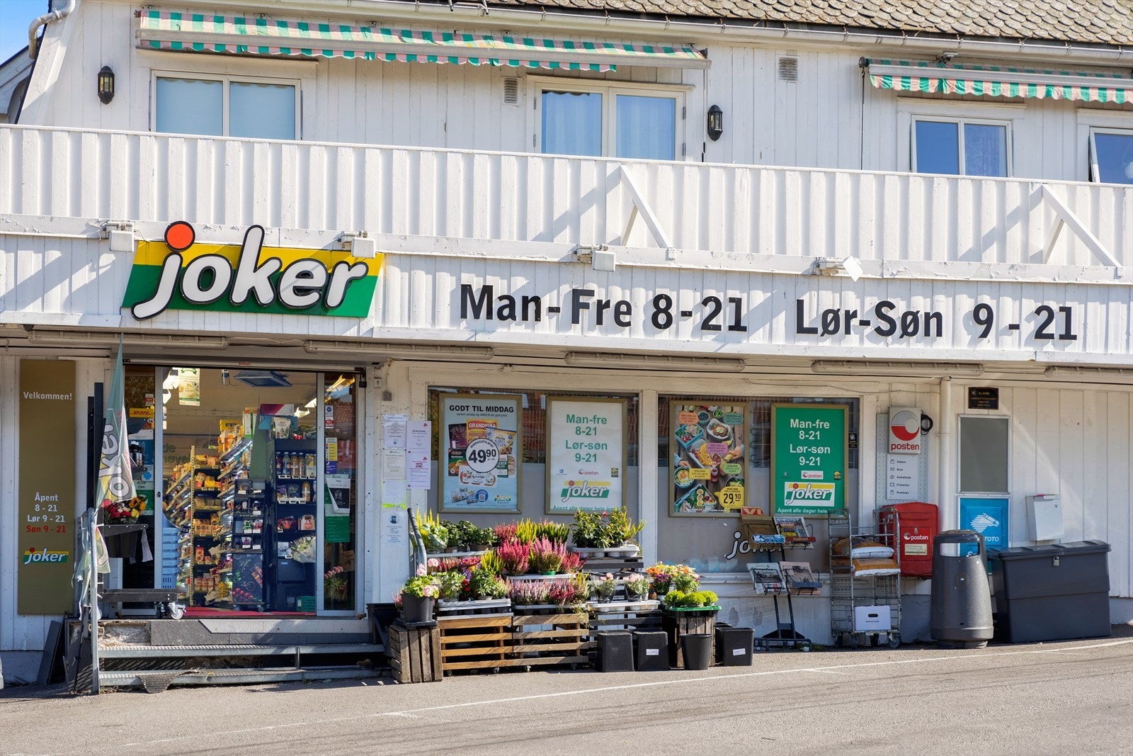 Joker Høybråten er nærmeste søndagsåpne butikk. Galleribilde