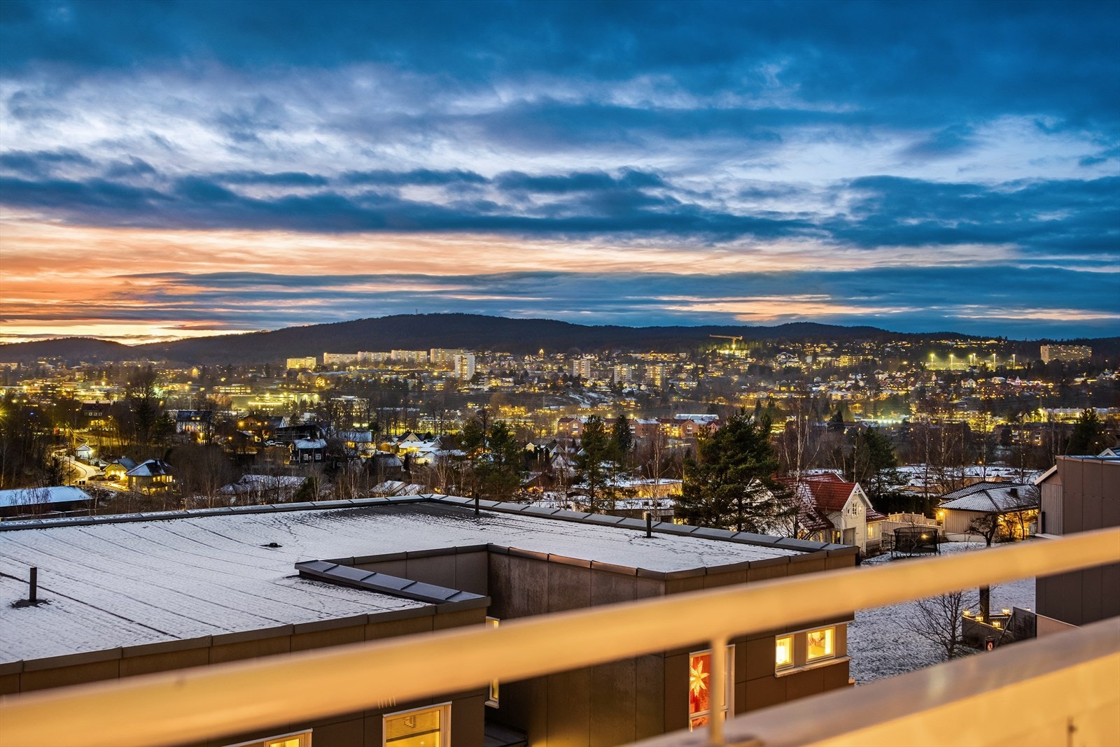 Det er kort vei til flere tur- og løypealternativer innover i vakre Østmarka. Galleribilde