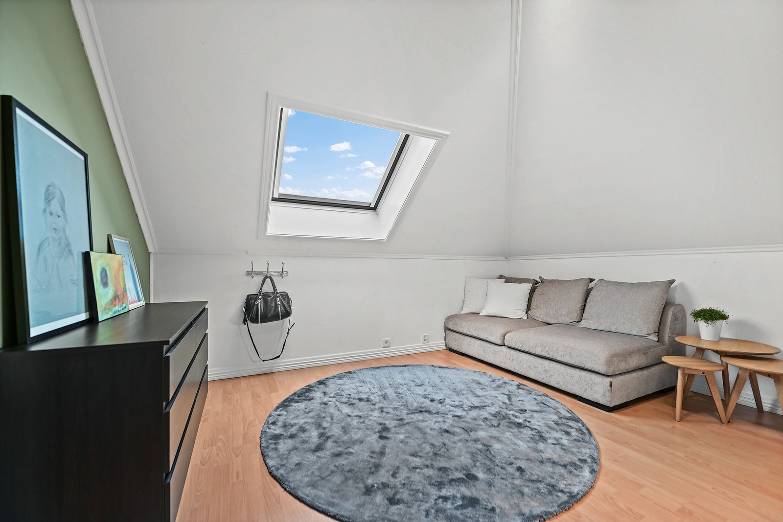 Ekstra lysinnslipp fra takvindu. Galleribilde