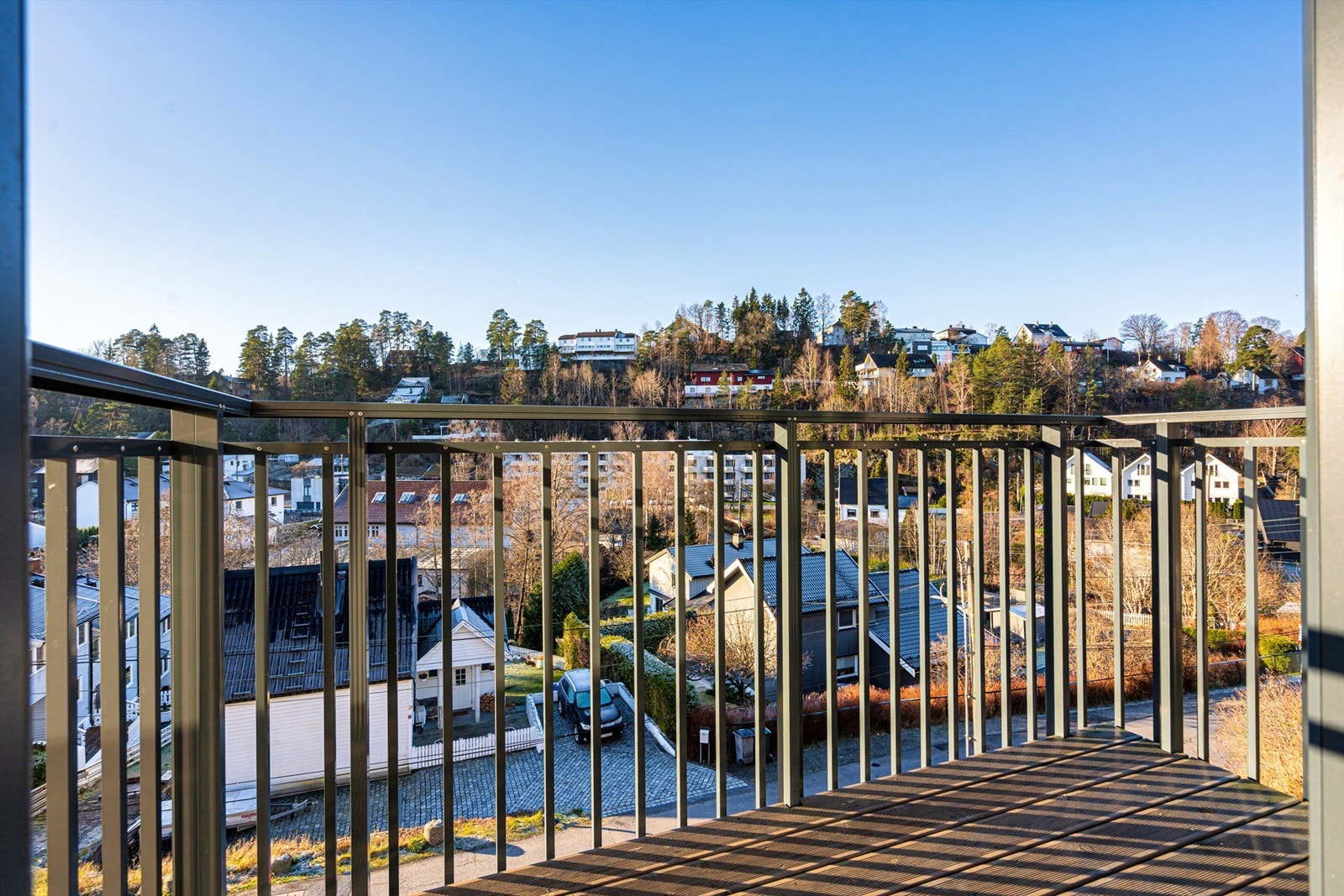 Balkong på ca. 2 m² med flott utsikt og gode solforhold. Galleribilde