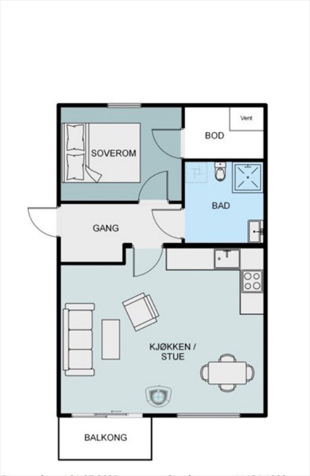 Plantegning snr. 4. Galleribilde