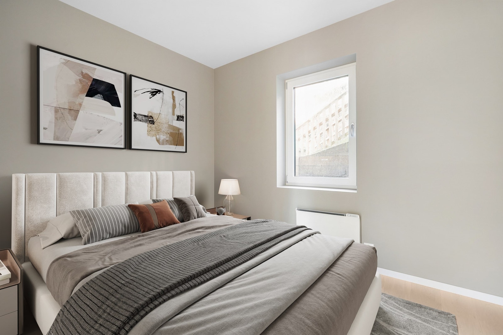 Illustrasjon møblering (digital styling). Galleribilde