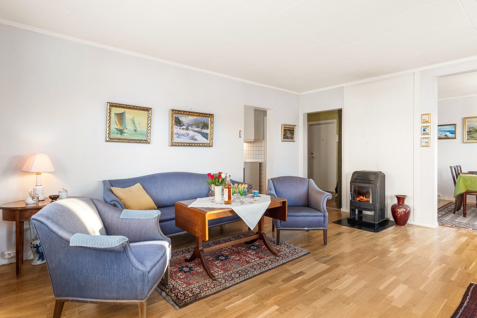 Pen og praktisk leilighet i 1 etasje! Galleribilde