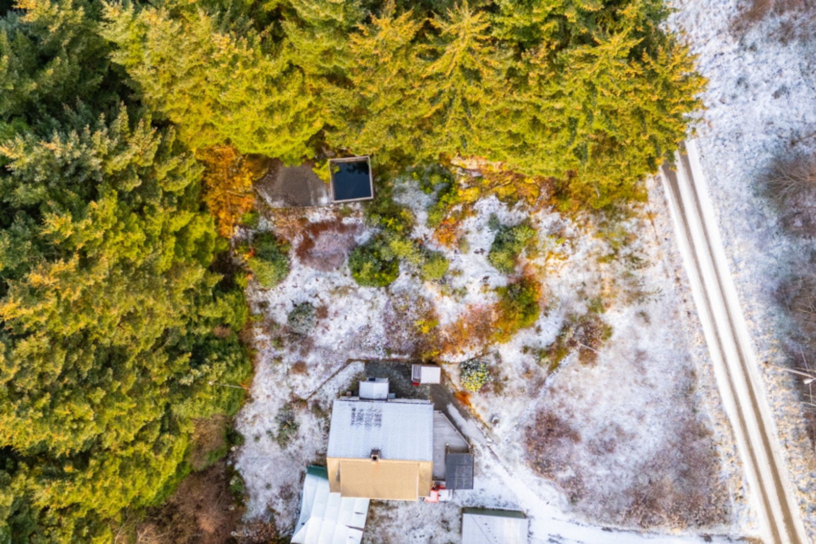 Tomten har en utnyttelsesgrad på 25%. Galleribilde