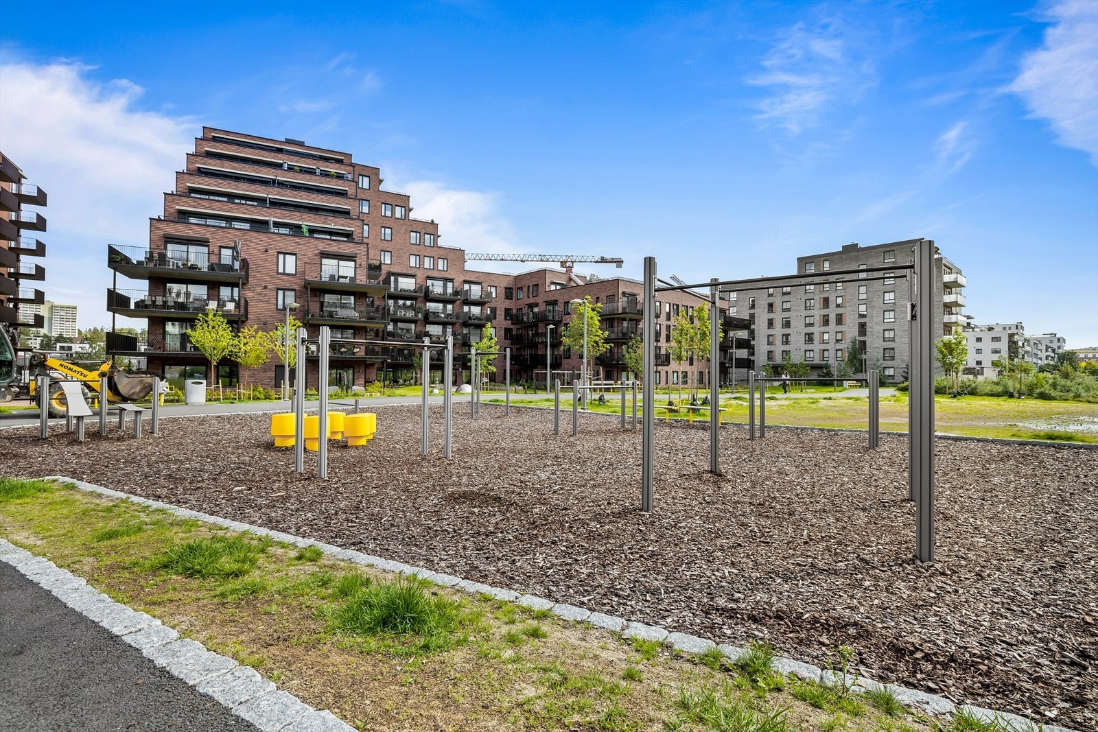 Tuftepark i nærområdet. Galleribilde