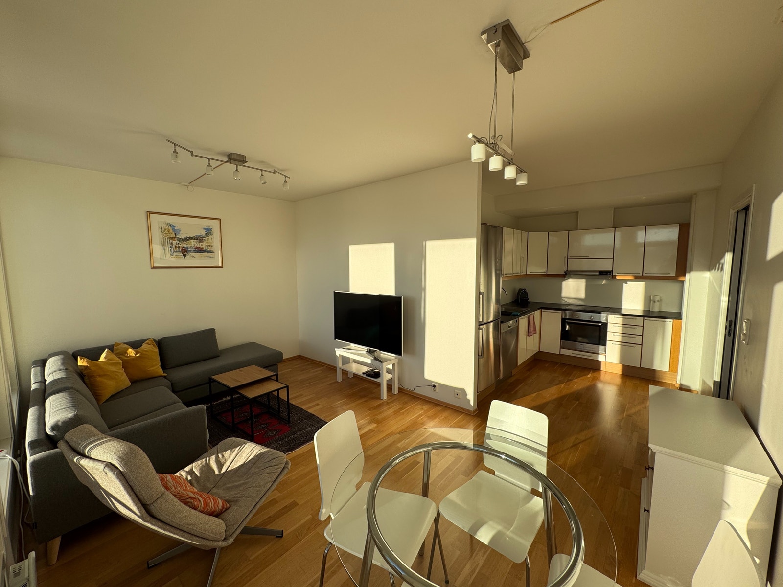 Åpen stue / kjøkken løsning Galleribilde