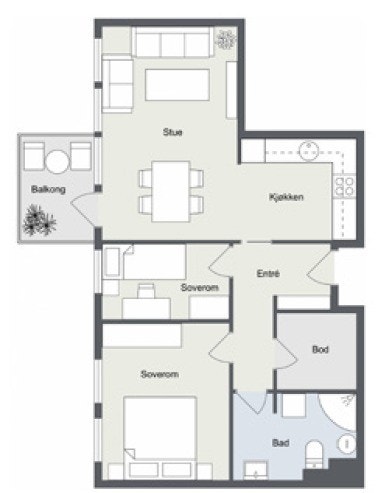 Planløsning Galleribilde