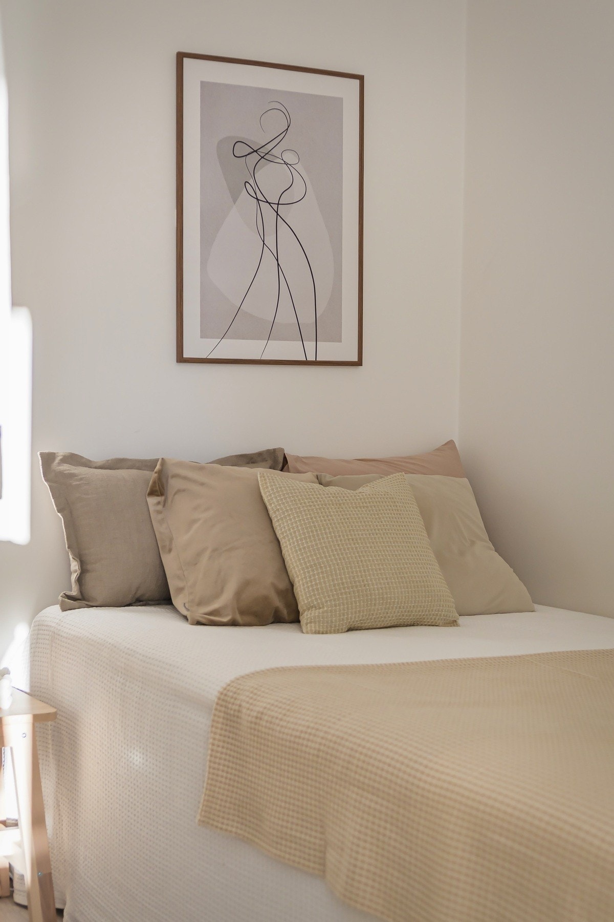 Detaljbilde soverom Galleribilde