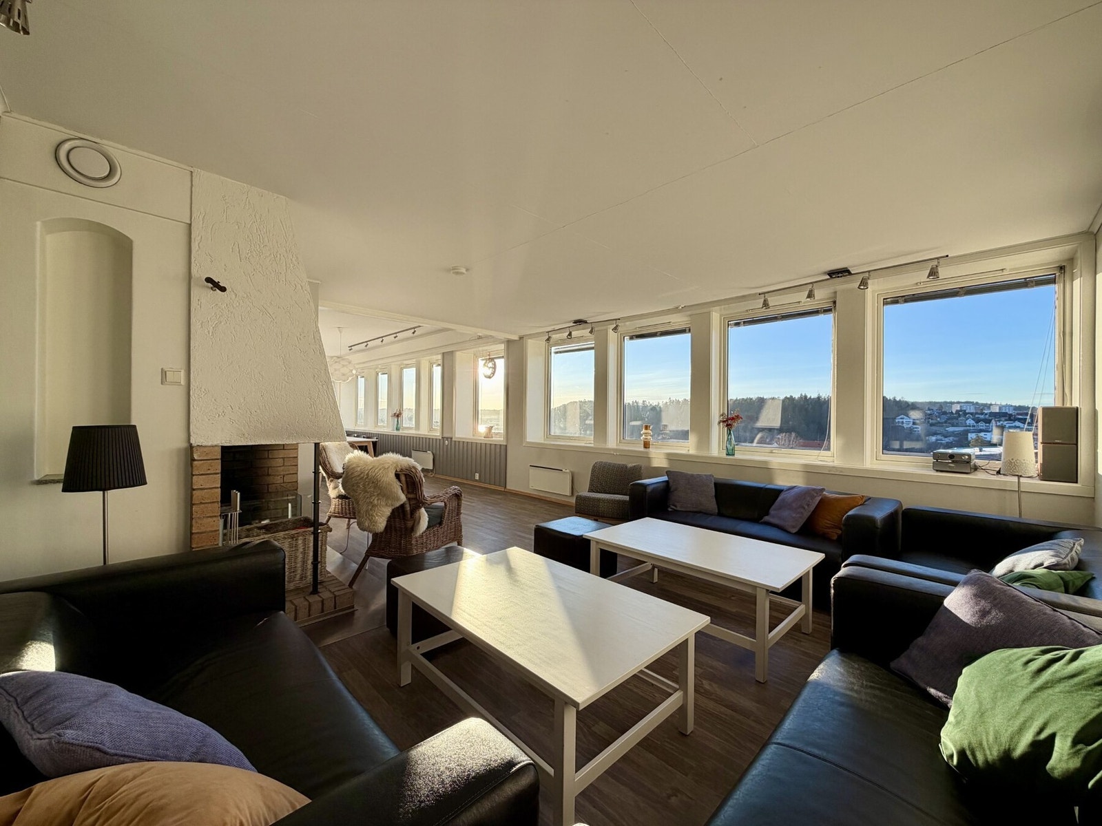 Selskapslokalet i borettslaget som beboerne kan benytte seg av Galleribilde