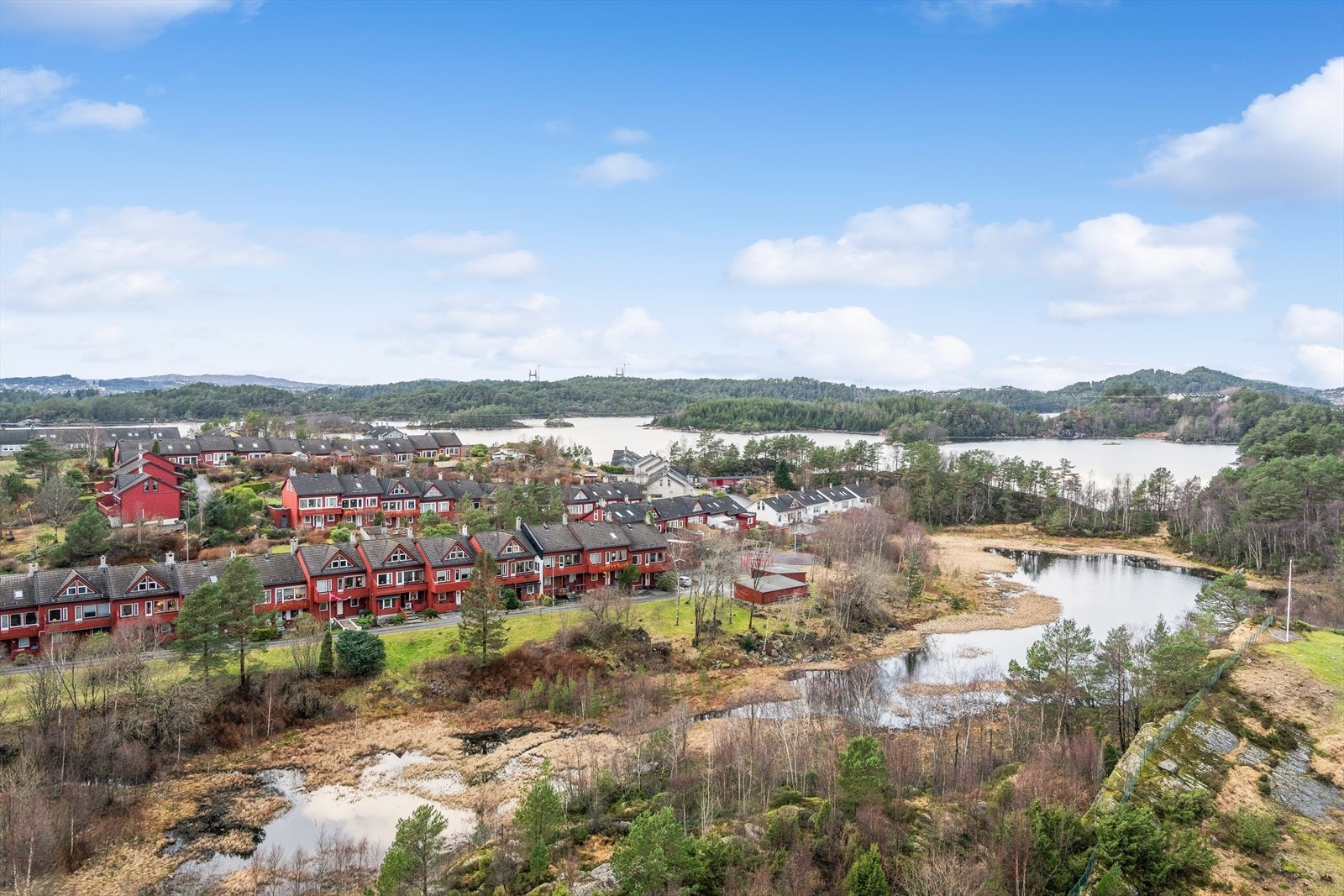 Utsikt fra balkong. Galleribilde