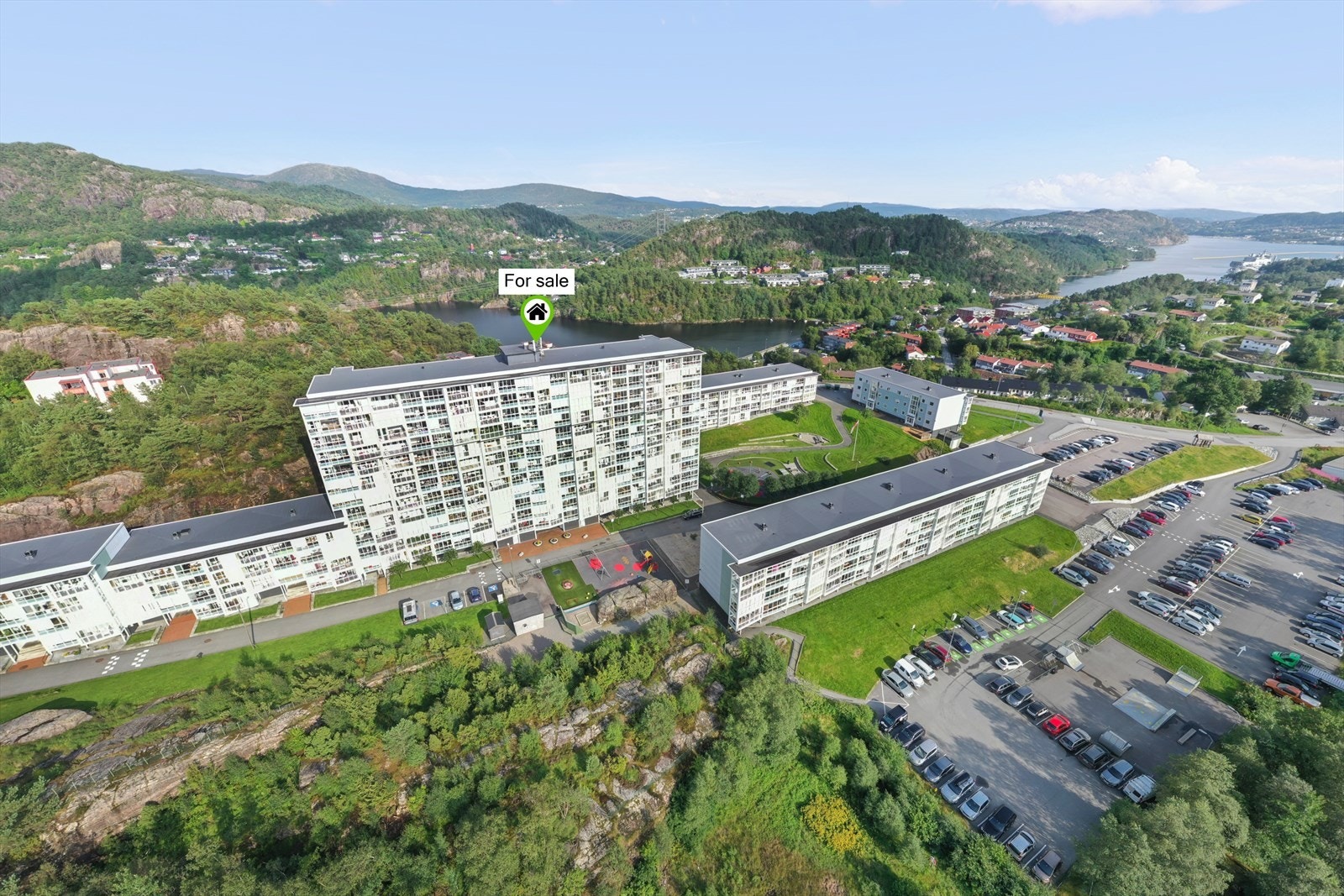 Område og beliggenhet. Galleribilde