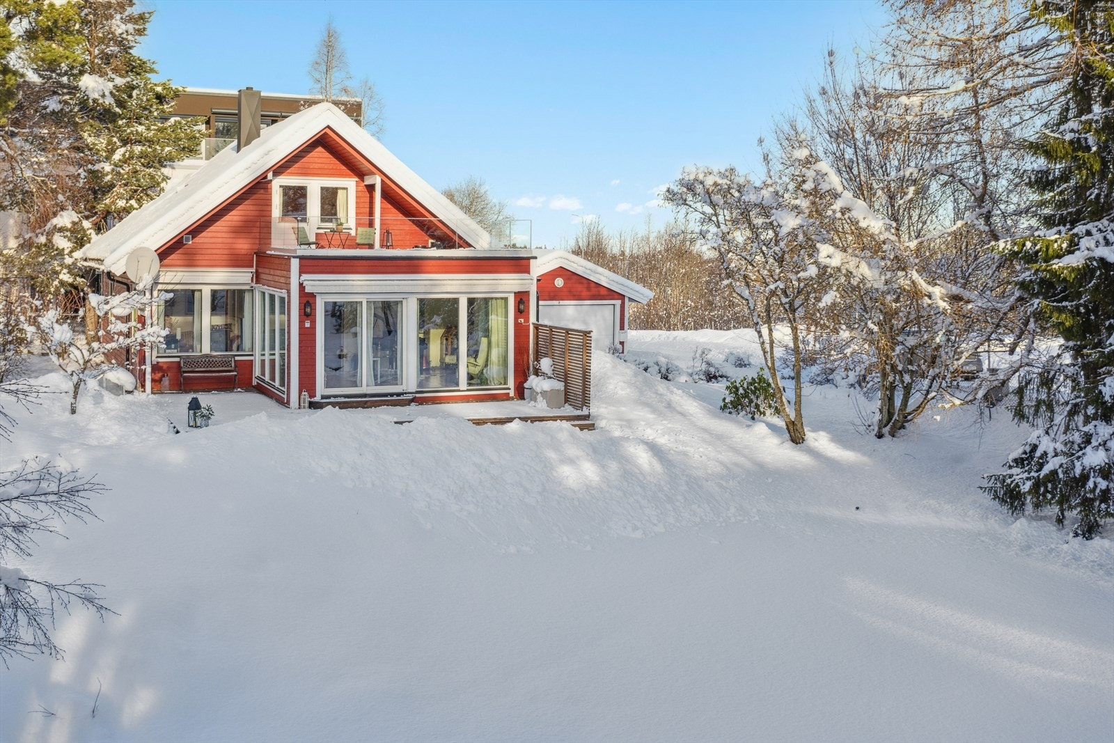 Her har du store arealer å boltre deg på. Galleribilde