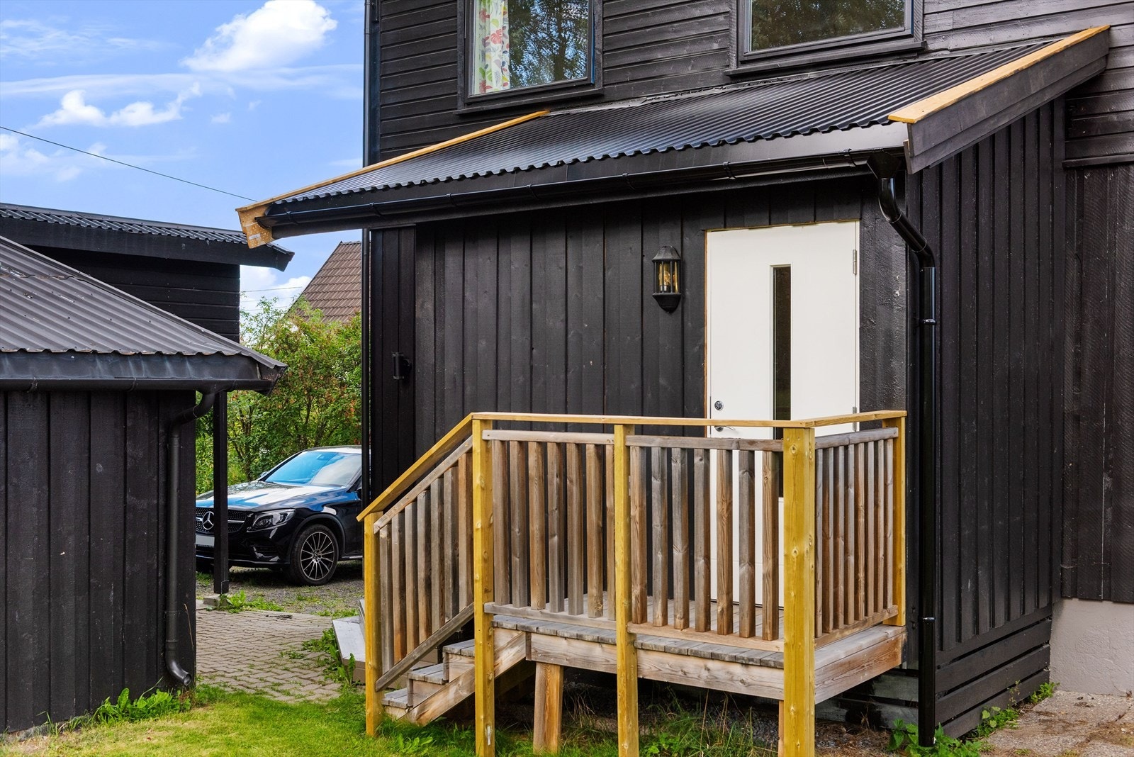 Inngangsparti til 2.etasje Galleribilde