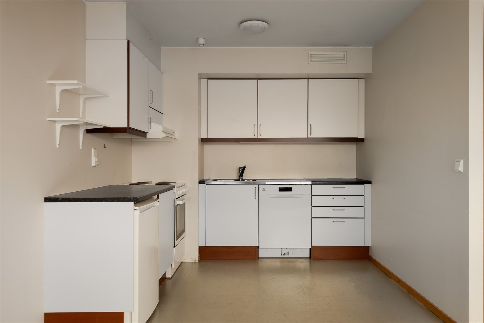 Enkel kjøkkeninnredning Galleribilde