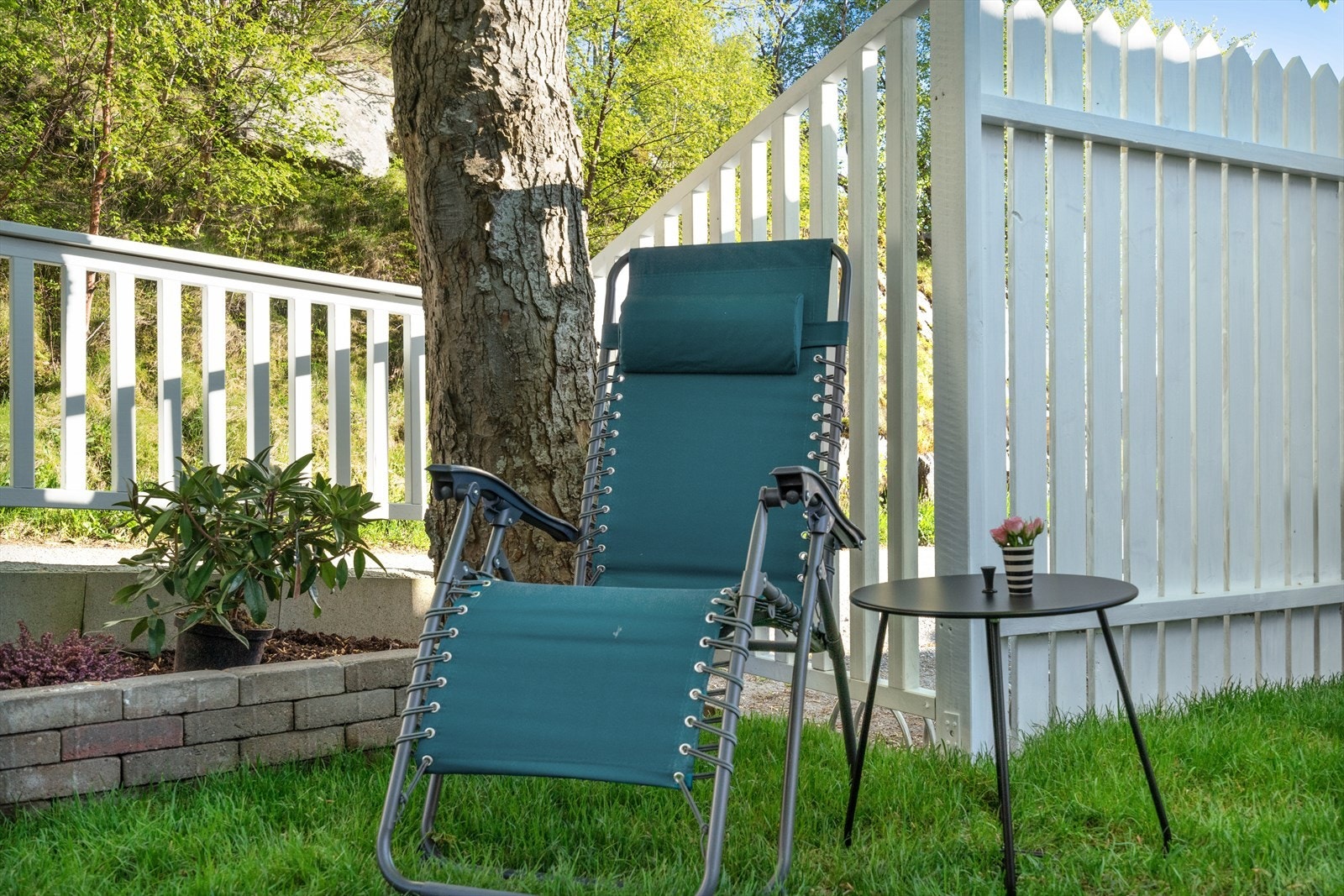 Usjenert hage Galleribilde