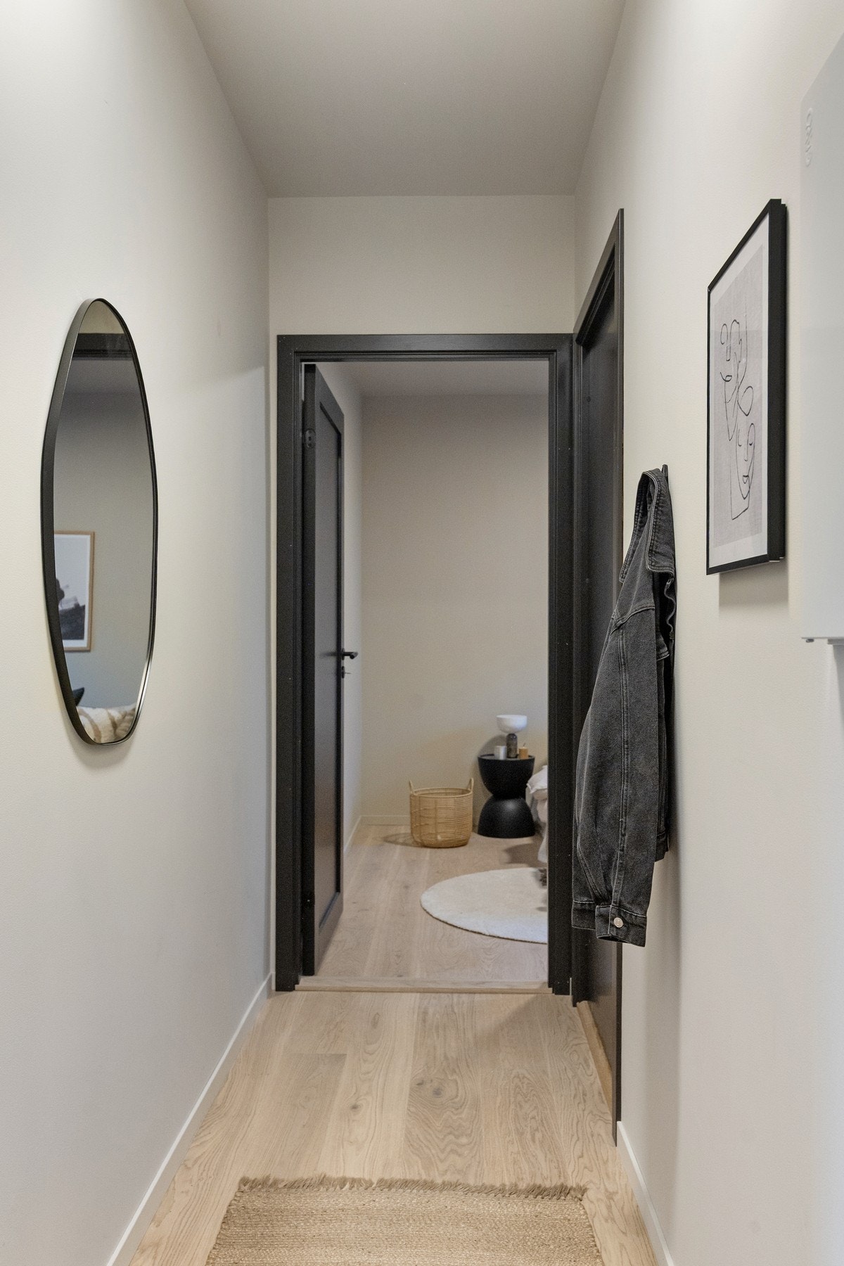 Innbydende gang på 3,1 m². Galleribilde