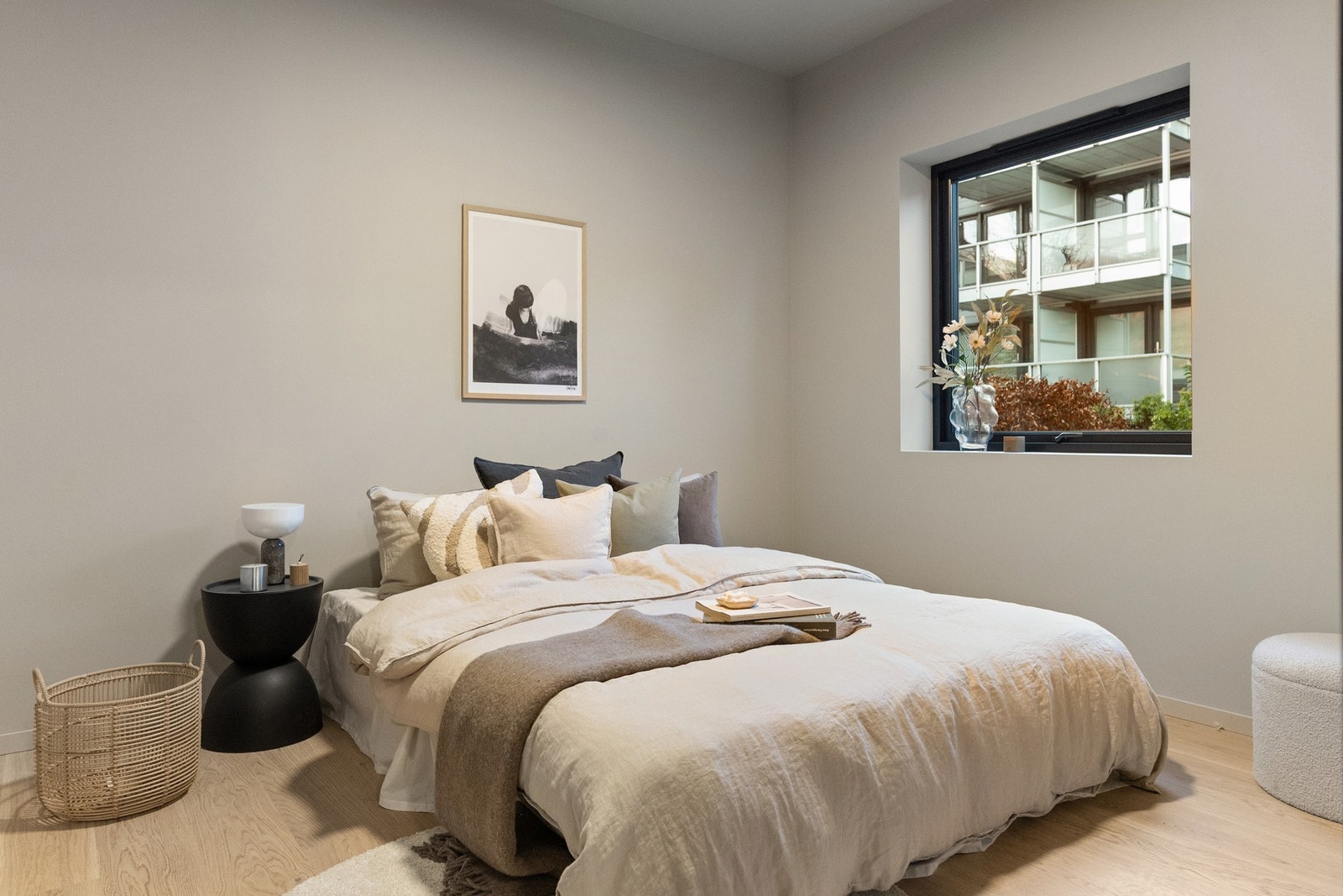 Flott hovedsoverom på 9,8 m². Galleribilde