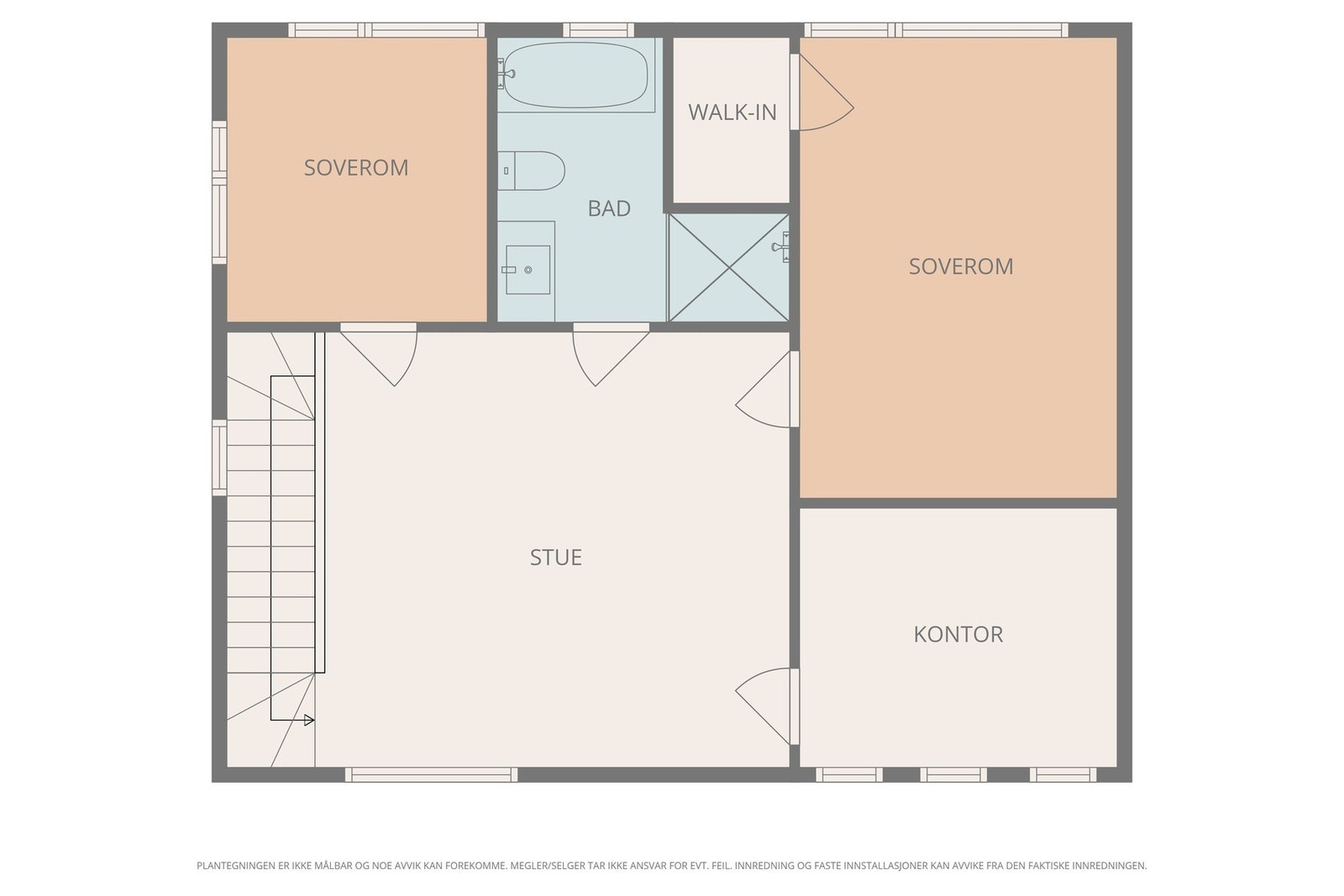 Plantegning 2. etasje. Galleribilde