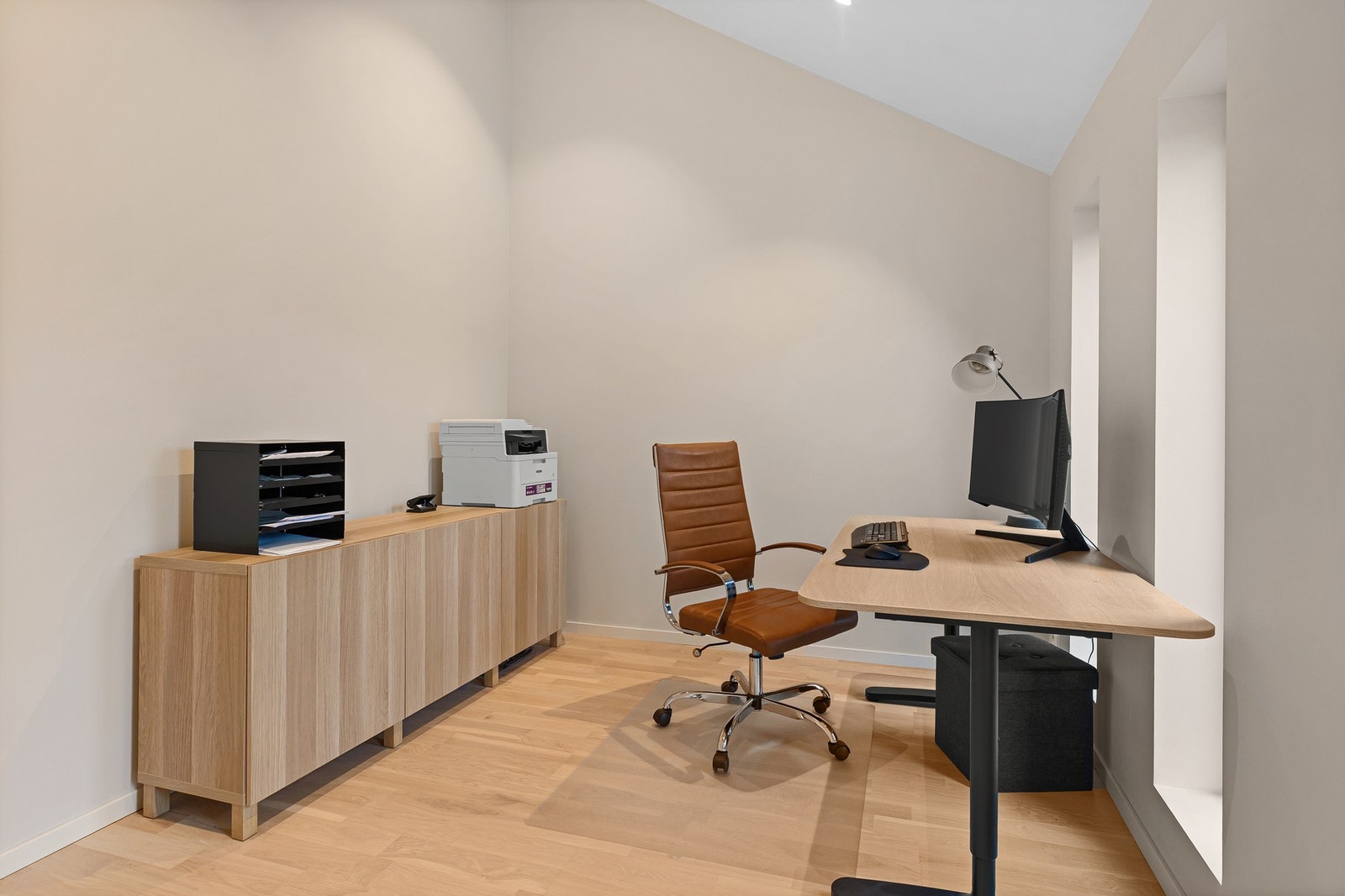 Soverommet måler 8,1 kvm. Galleribilde