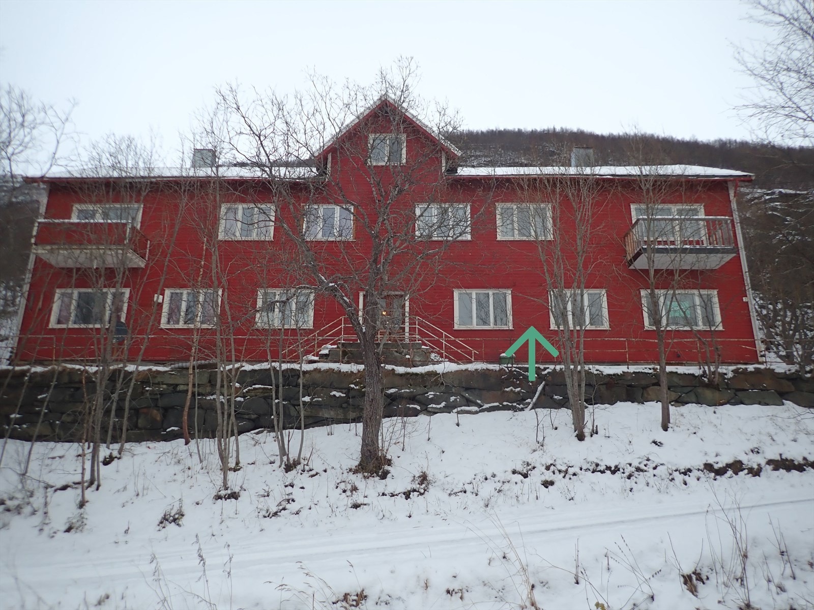 Verkstedhaugen 3 b er i 1 etasje, nede til høyre. Foto: Privat Galleribilde