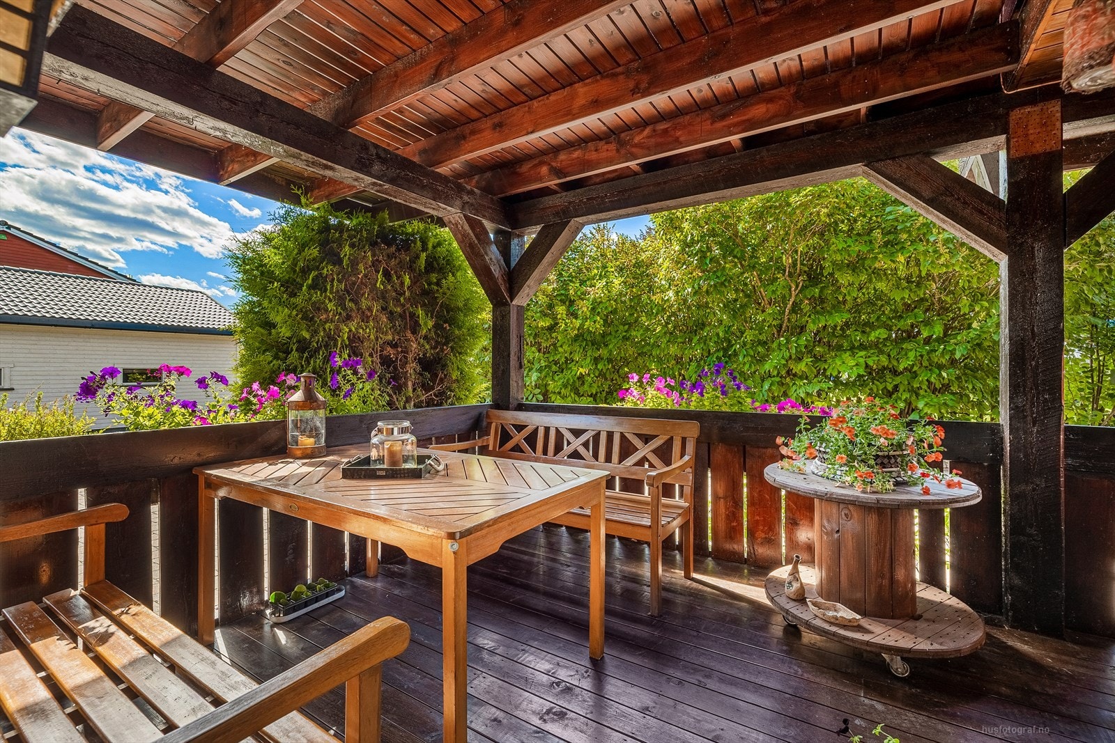 Veranda i 2. etasje. Galleribilde