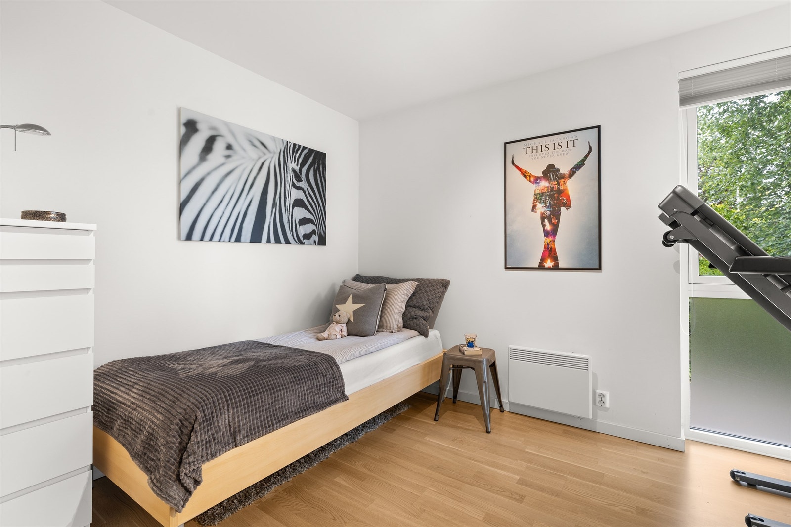 Soverom 3 med skyvedørsgarderobe Galleribilde