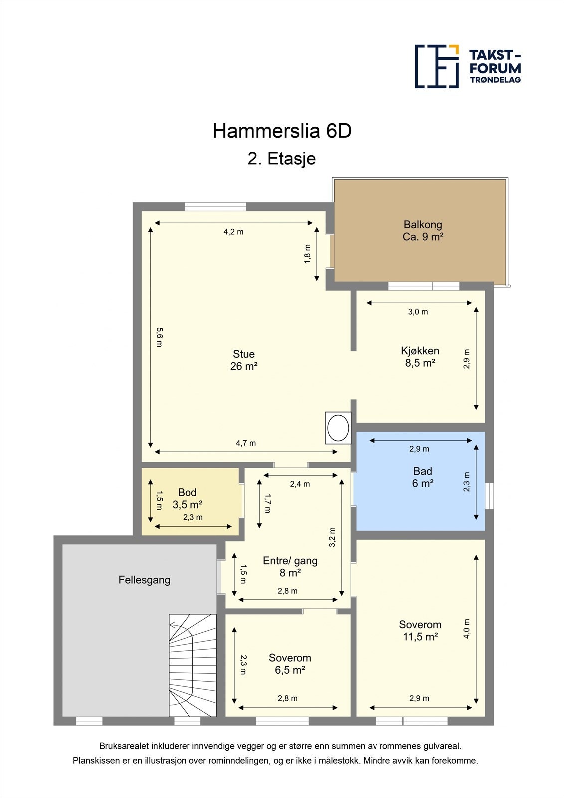 Plantegning. Galleribilde