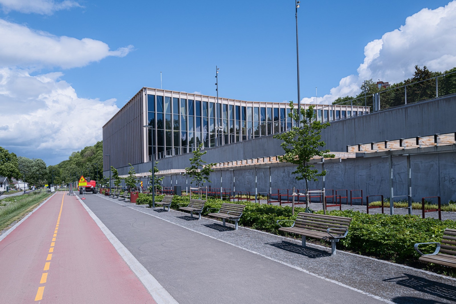 Nyoppussede Tøyenbadet ligger noen minutter unna leiligheten. Galleribilde