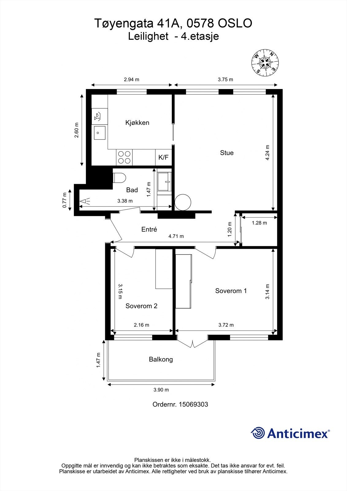 Planløsning. Galleribilde