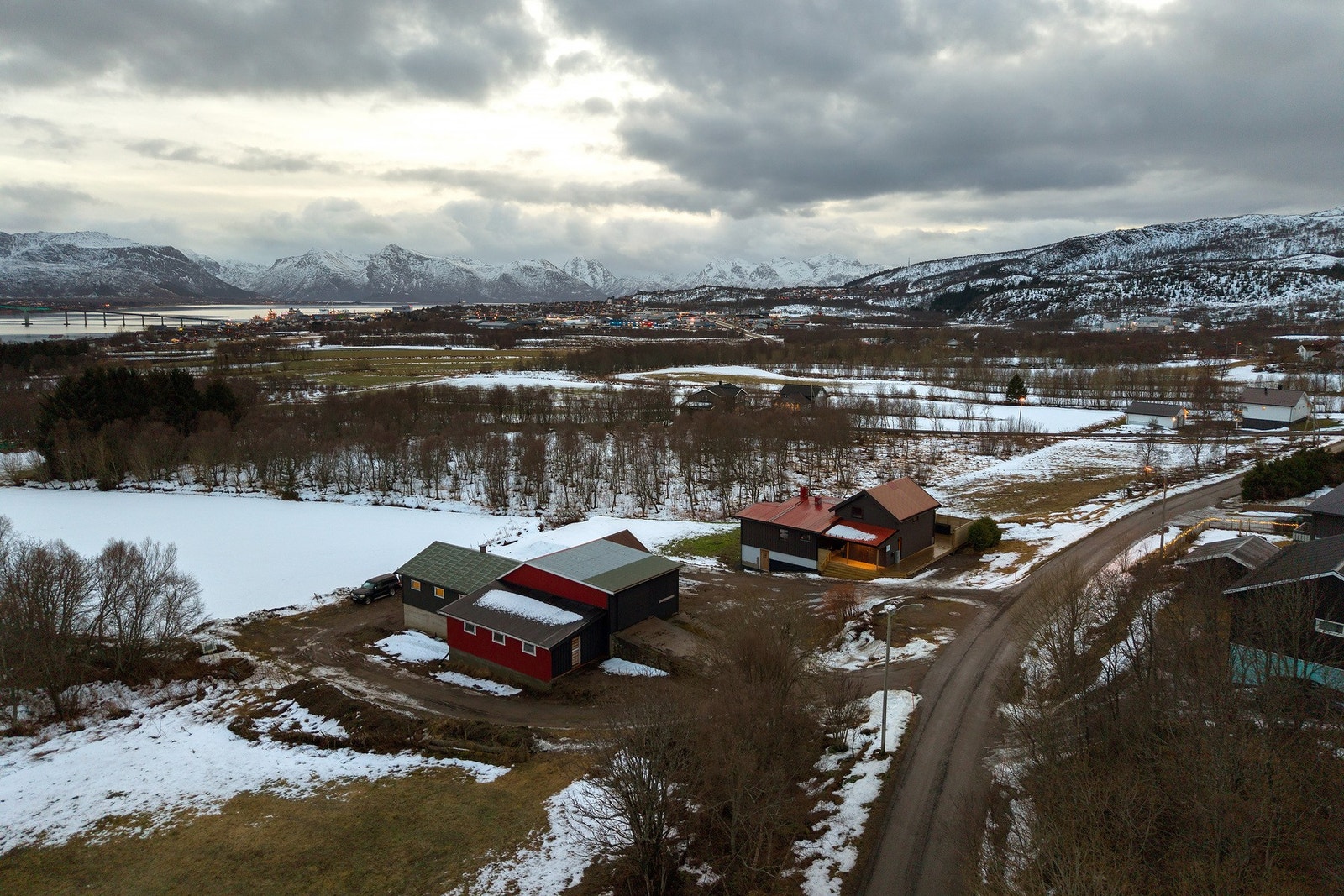 Her kan du nyte landlig ro - bare minutter fra sentrum. Galleribilde