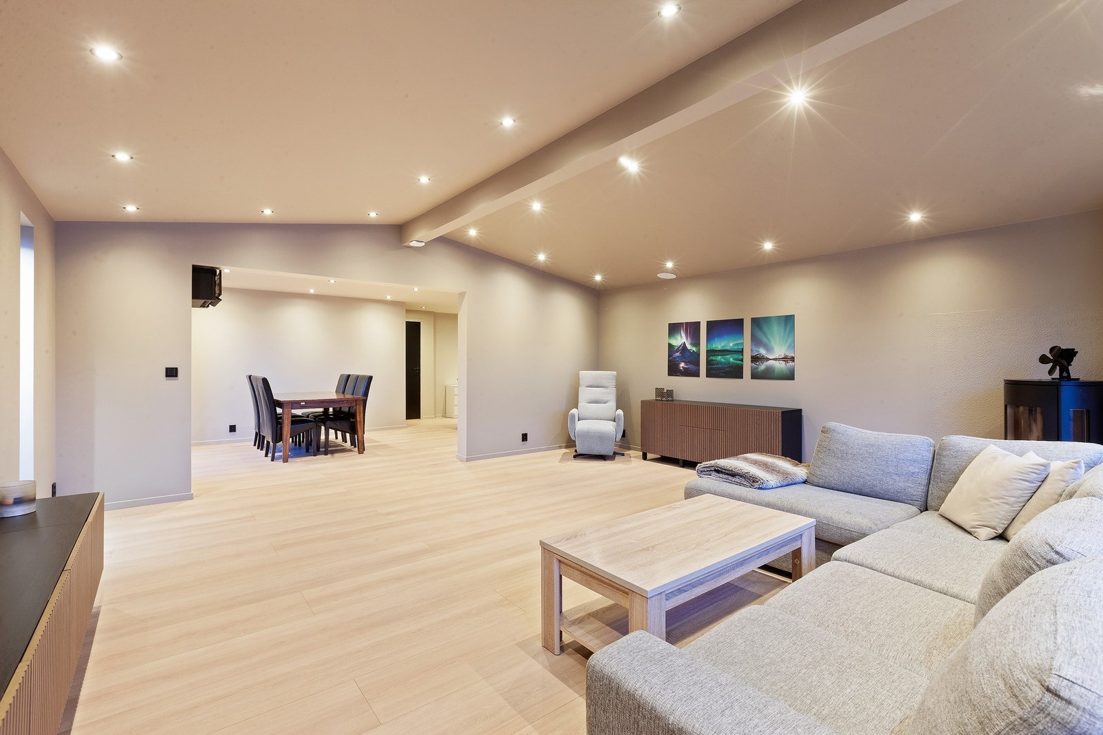 I 2022 ble hele hoveddel renovert med moderne og stilfulle detaljer. Galleribilde