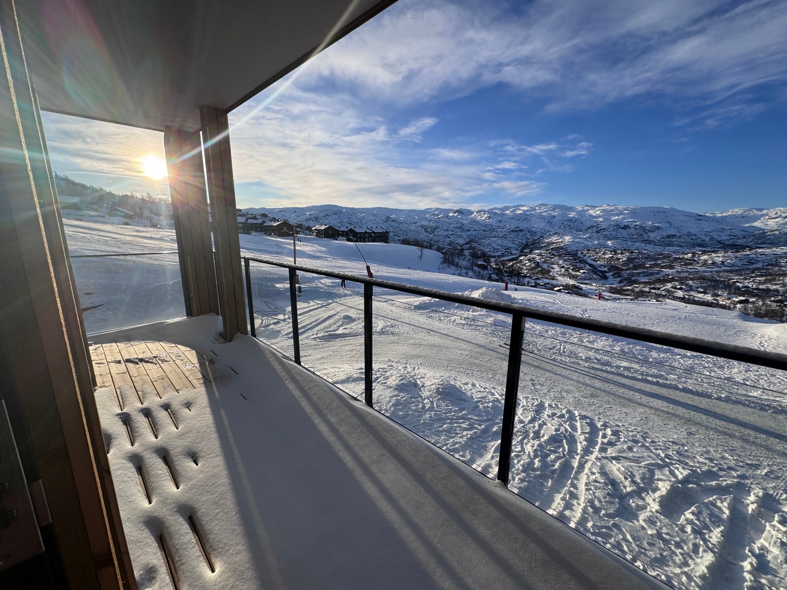 SydVestlig vendt balkong Galleribilde