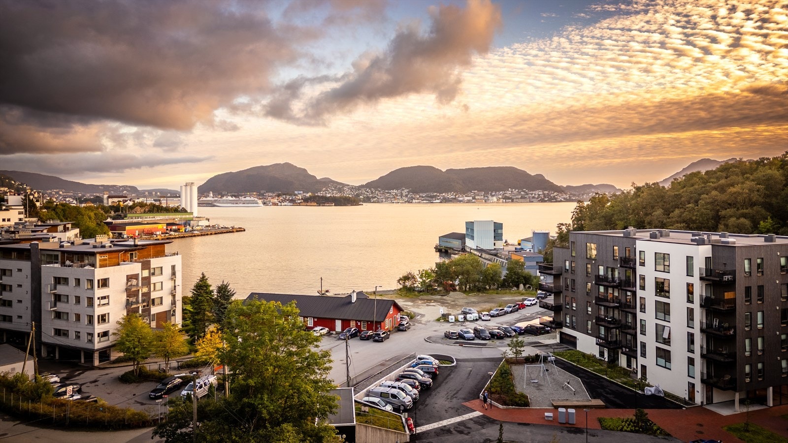 Her kan du bosette deg i maritime omgivelser for samtidig å bo sentralt. Galleribilde