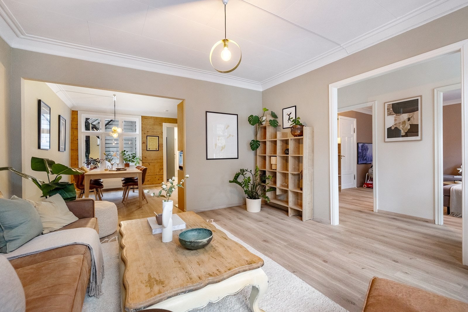 Rommene er gjennomgående lyse og romslige. Galleribilde