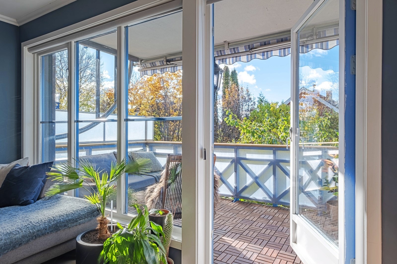 Fra stuen er det adkomst til balkong Galleribilde