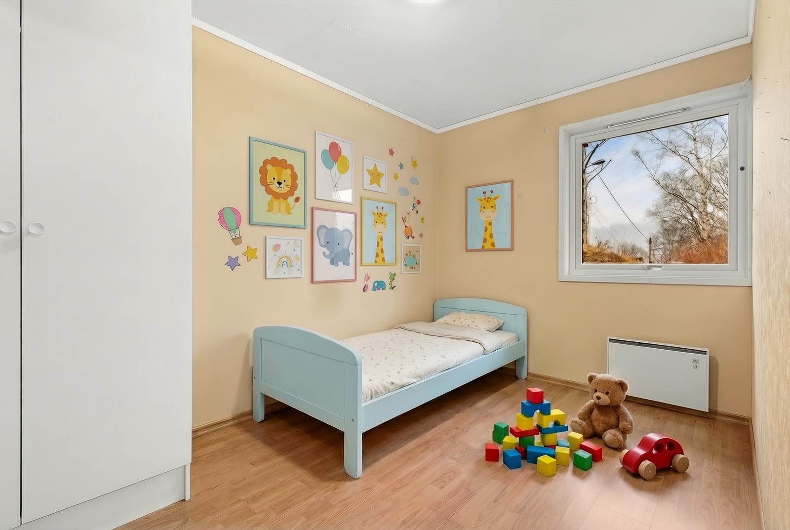 Illustrasjon av barnerom. Galleribilde