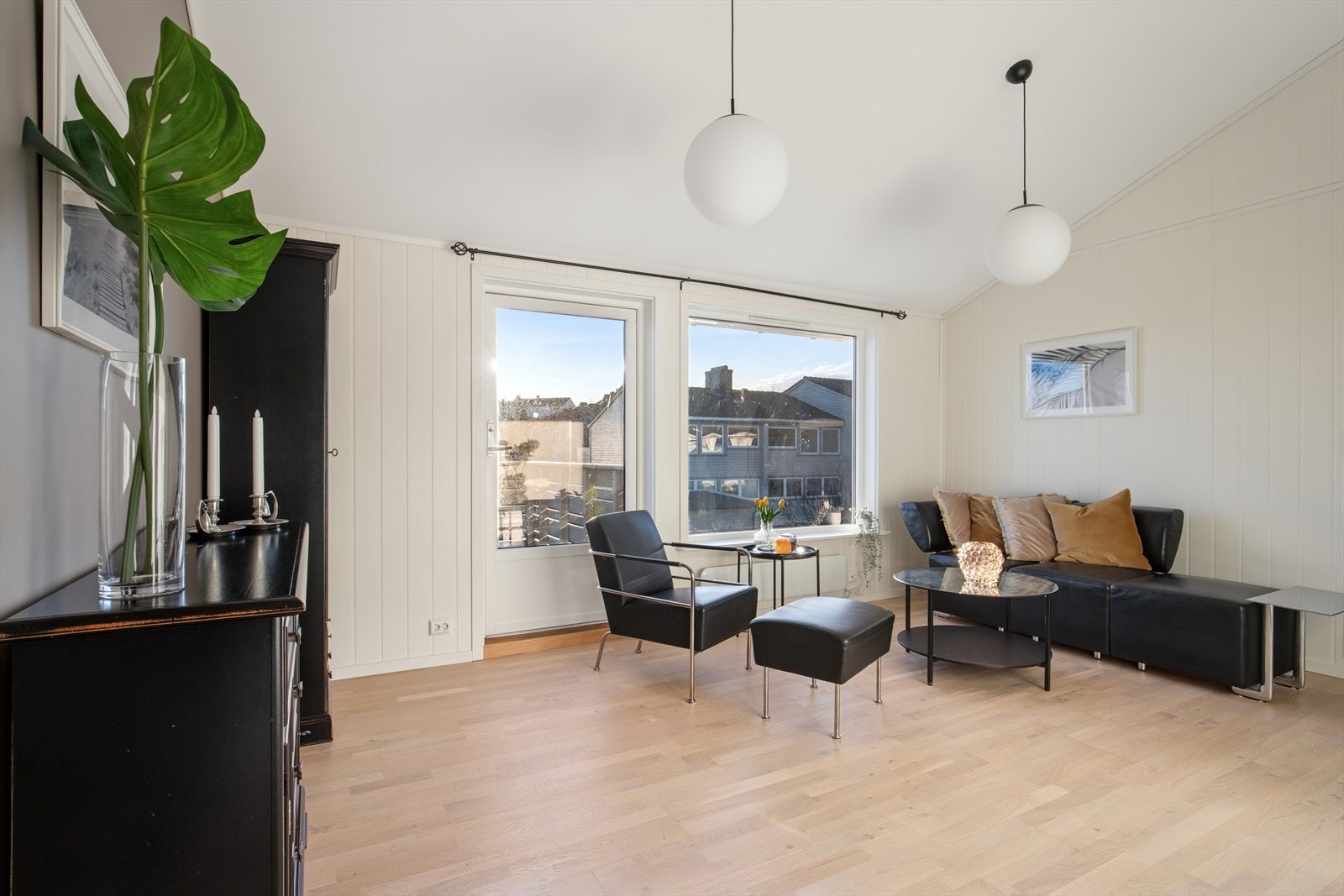 Her kan du enkelt møblere etter eget ønske med sofa og tilhørende møblement. Galleribilde