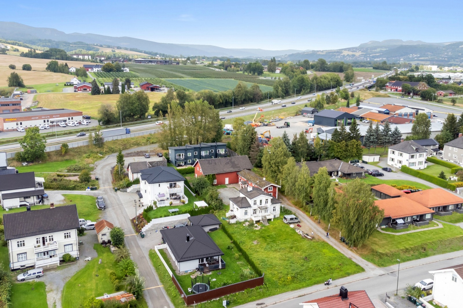 Dronefoto Galleribilde