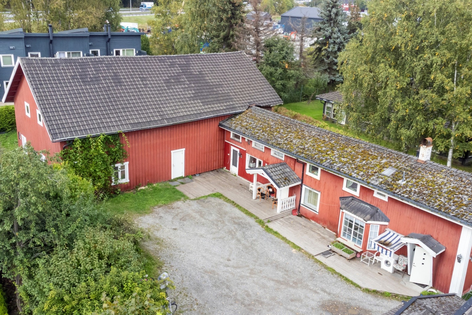 Dronefoto av sameiet Galleribilde