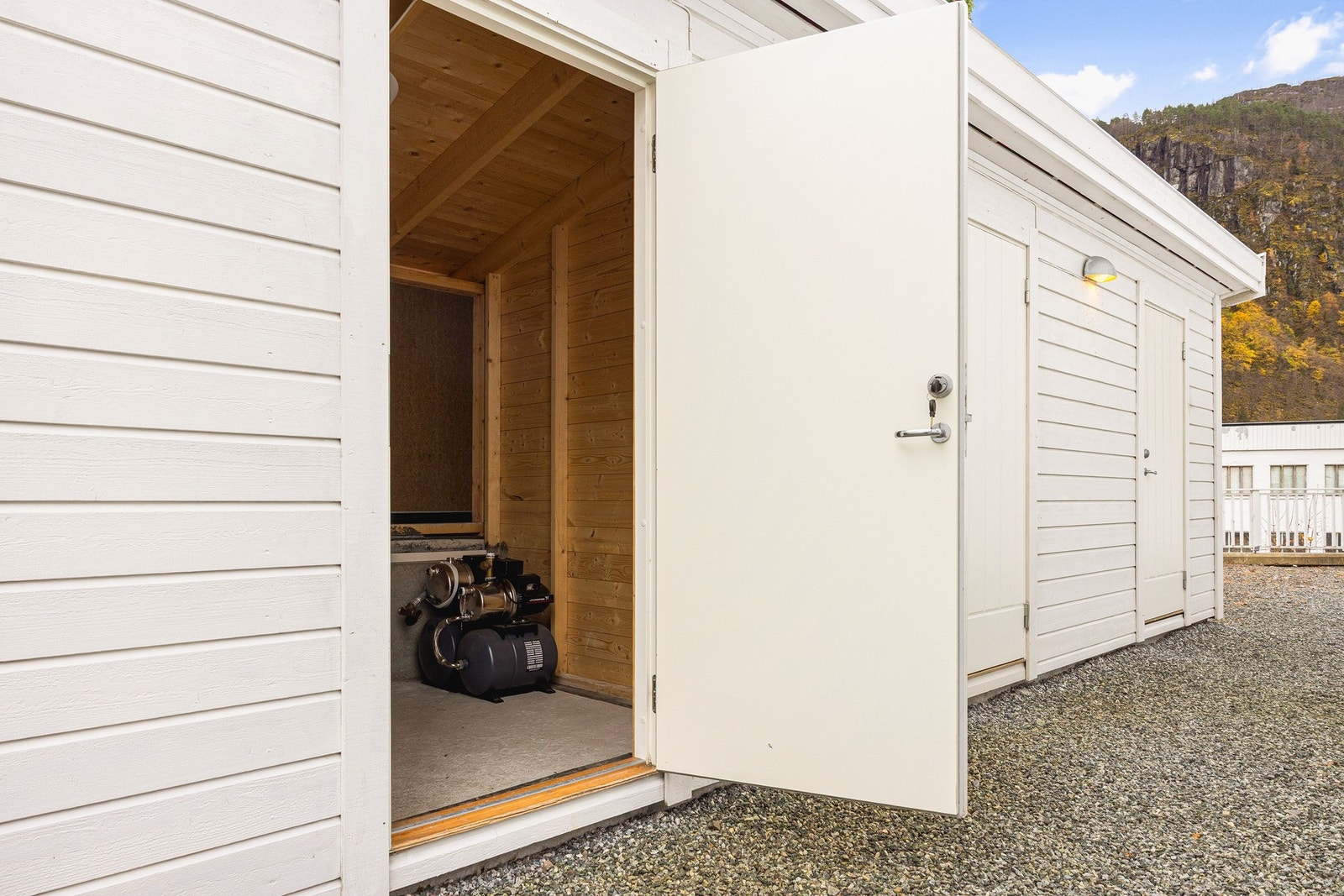 Leiligheten disponerer også en utvendig bod. Galleribilde