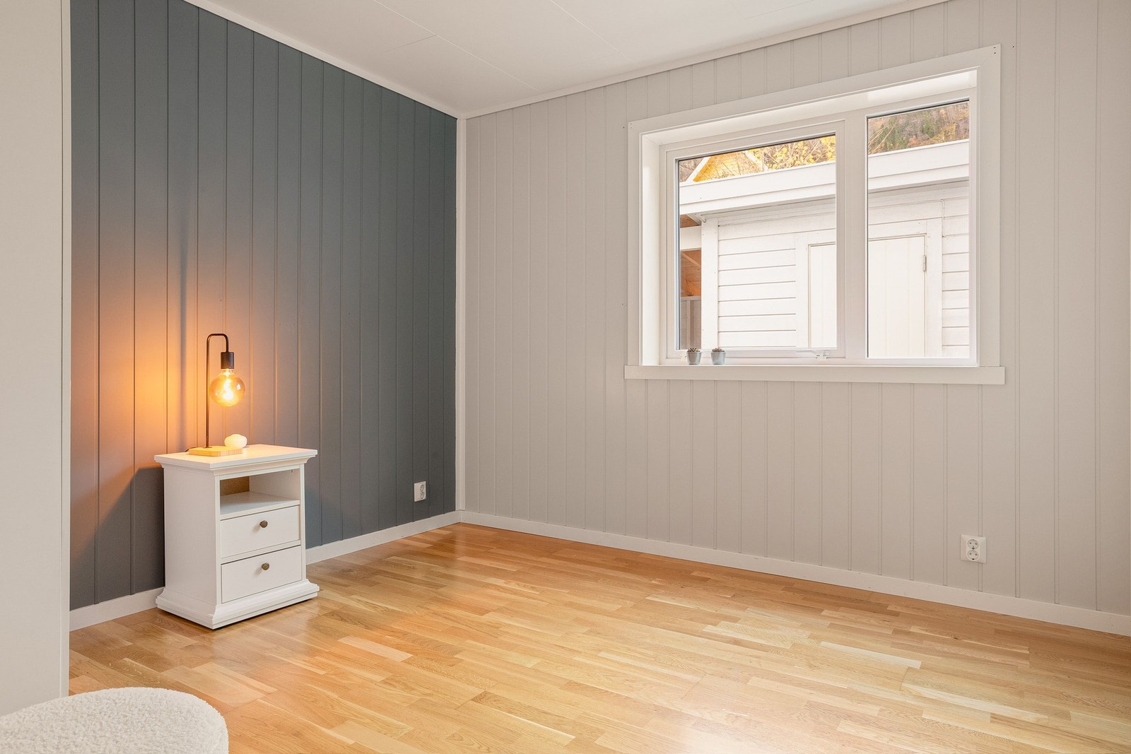 Soverommet, på komfortable 9,5 kvm, er lunt og godt dimensjonert for en rolig natts søvn. Galleribilde