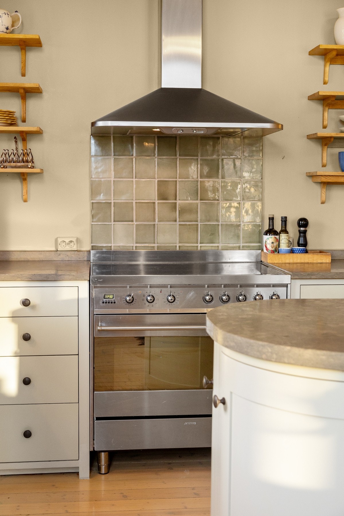 Smeg komfyr med induksjon koketopp Galleribilde