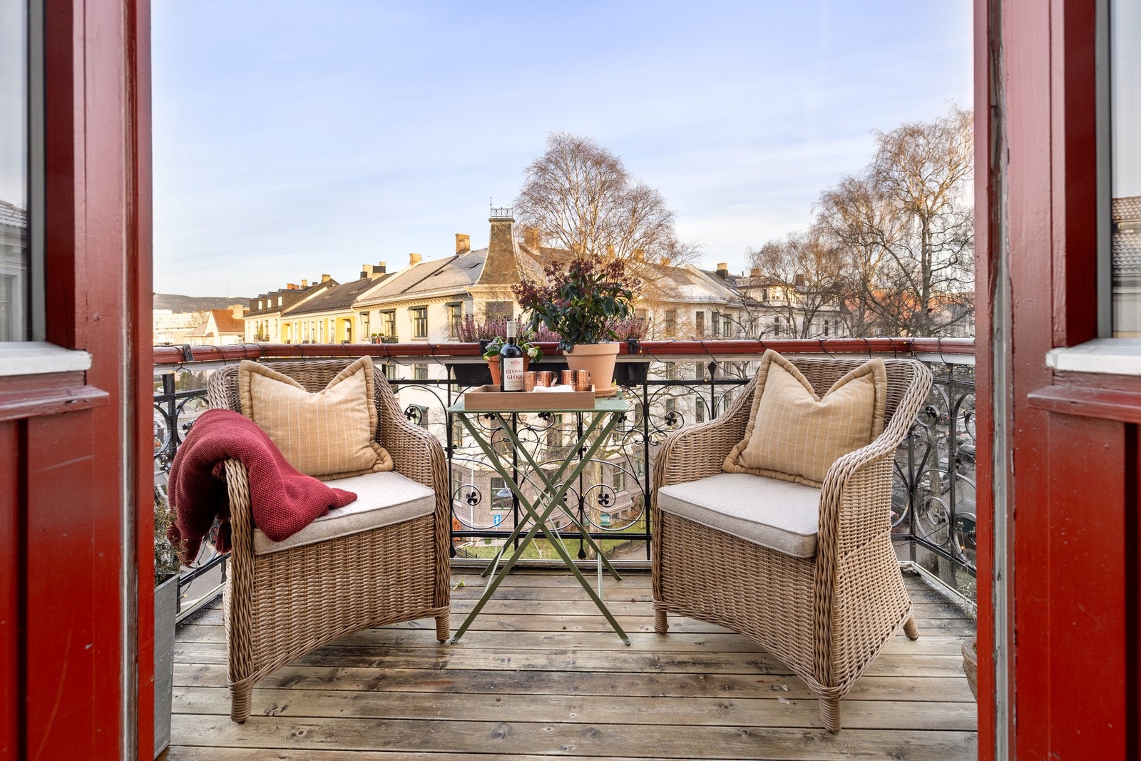 Lys og delikat hjørneleilighet beliggende i hjerte av Majorstuen Galleribilde