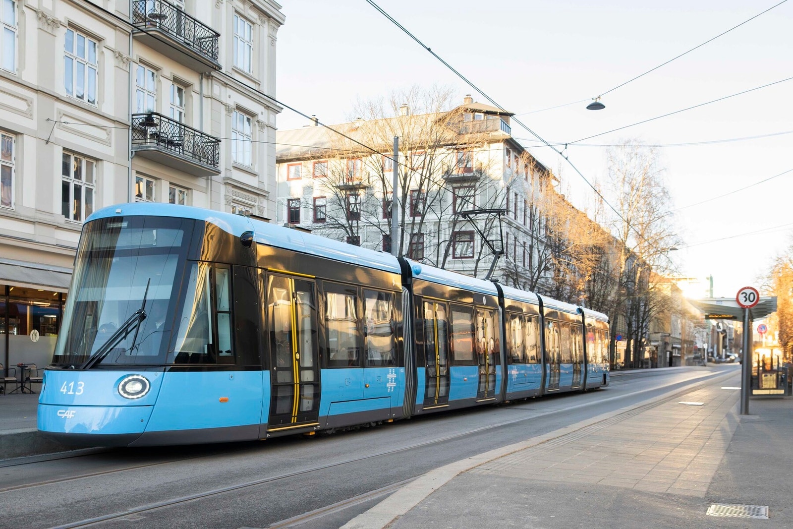 Gode kollektivmuligheter like ved. Galleribilde